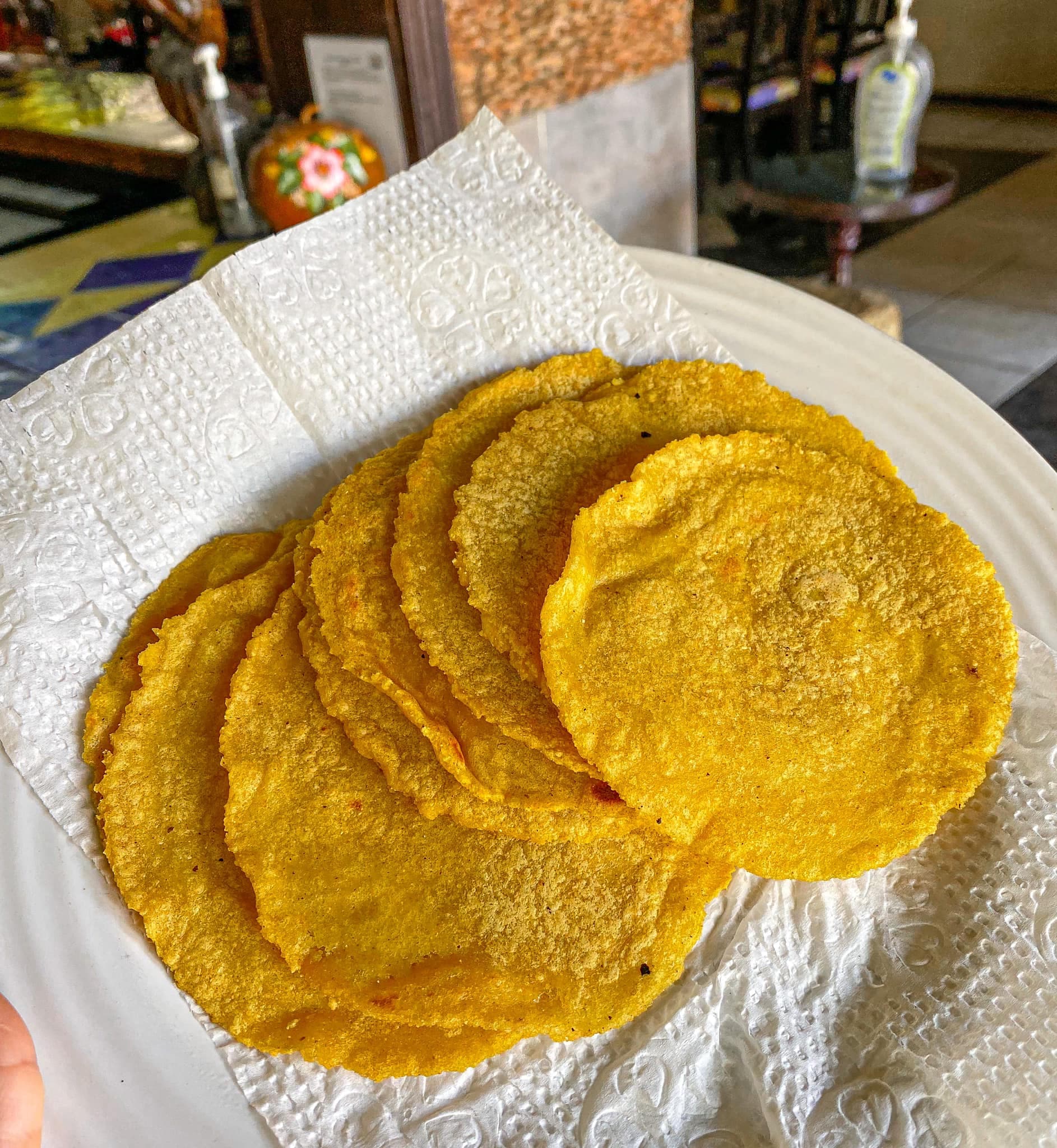 Tortillas a mano (7 piezas)