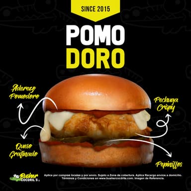 Hamburguesa Pomodoro