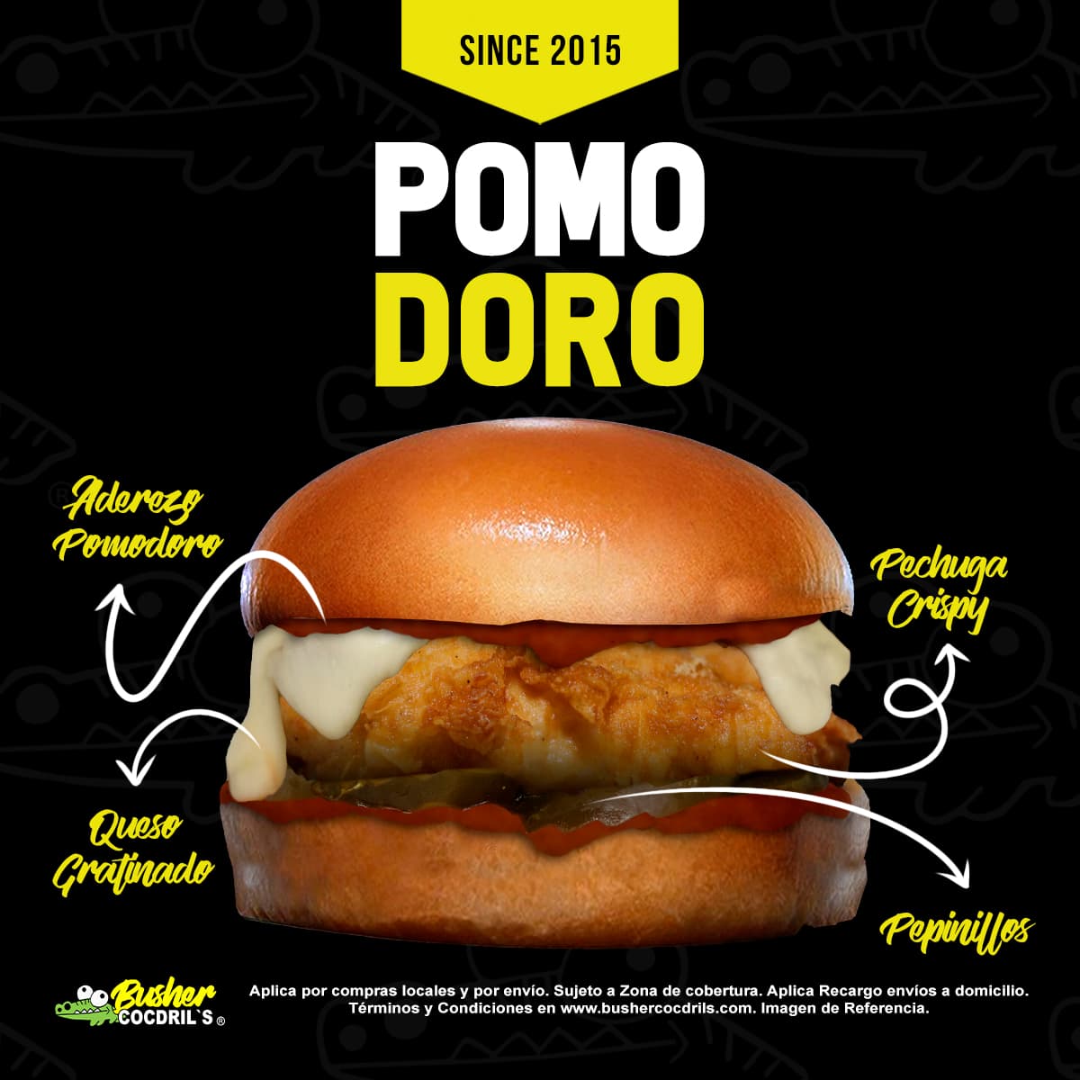 Hamburguesa Pomodoro