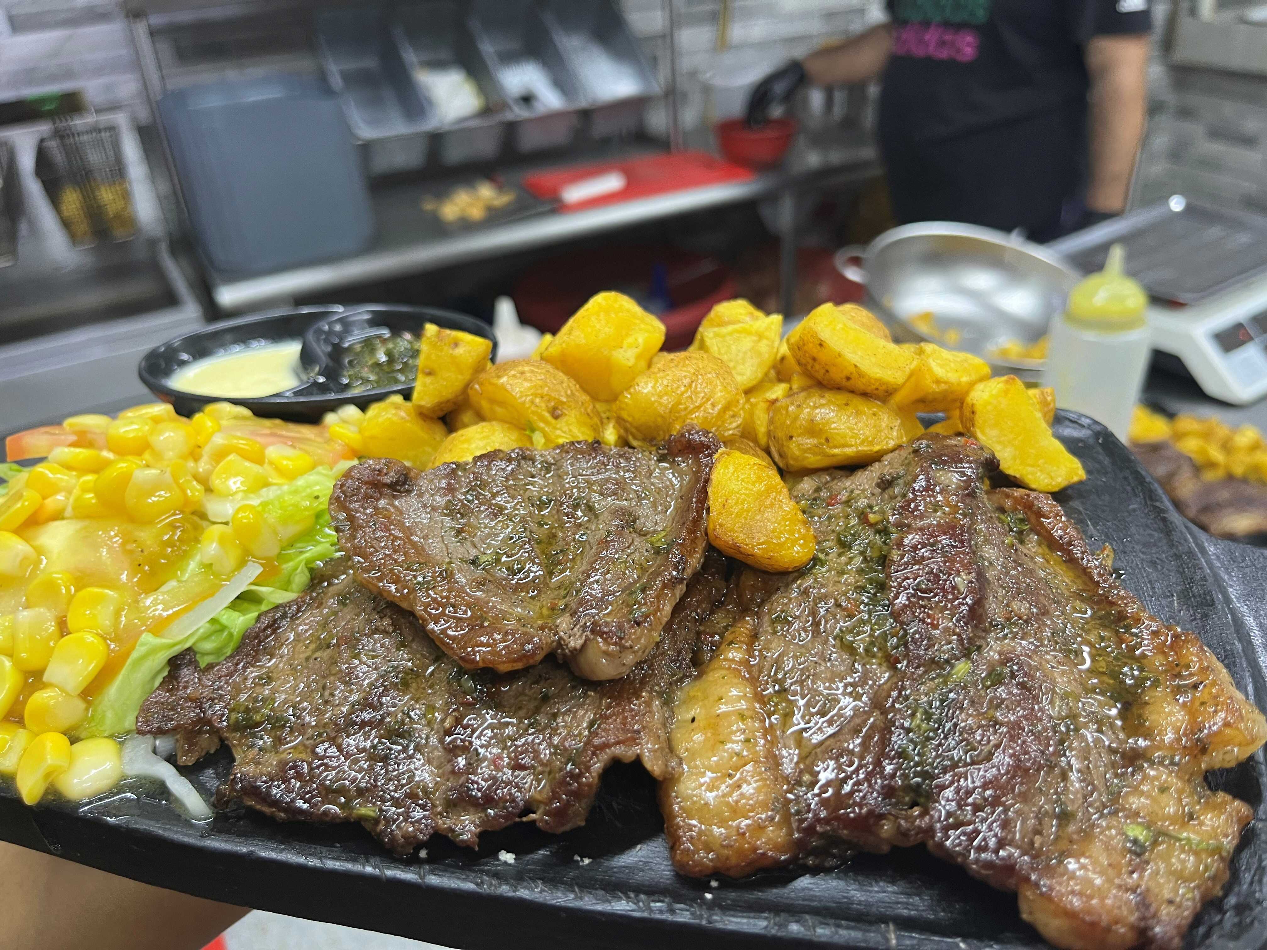 Bandeja Carne Asada