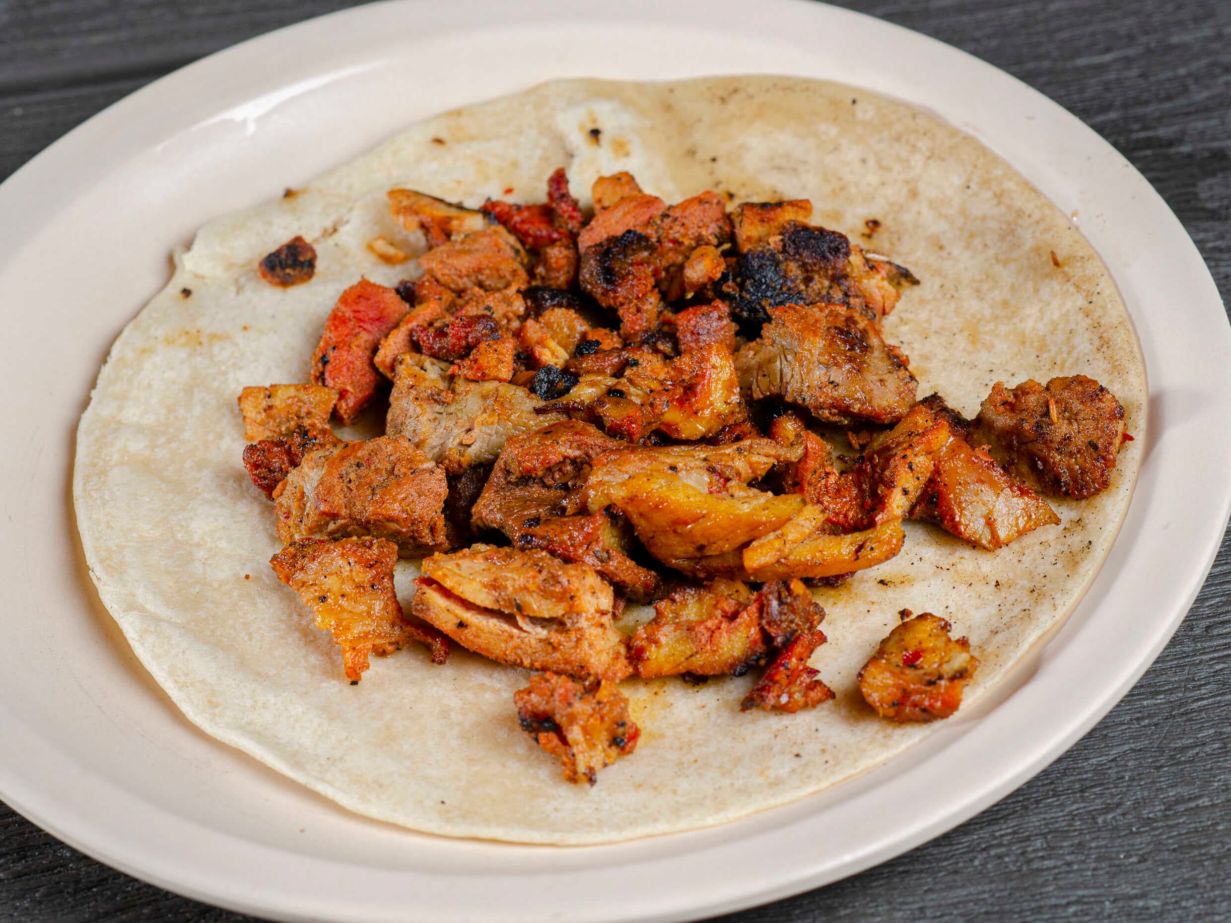 Taco de Enchilada Harina