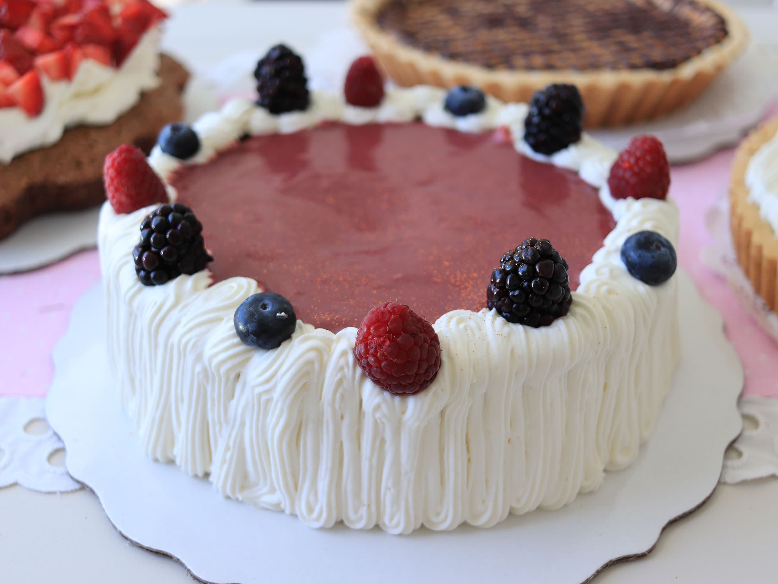 cheese cake frutos rojos