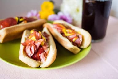 2 Hot-Dog Sencillo