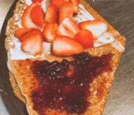Crepa Mermelada de Fresa