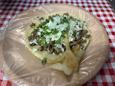 5 Tacos Asada + 1 Litro de Agua