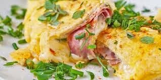 Combo Omelette Jamón y Queso