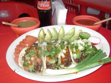 Orden de Tacos de Harina