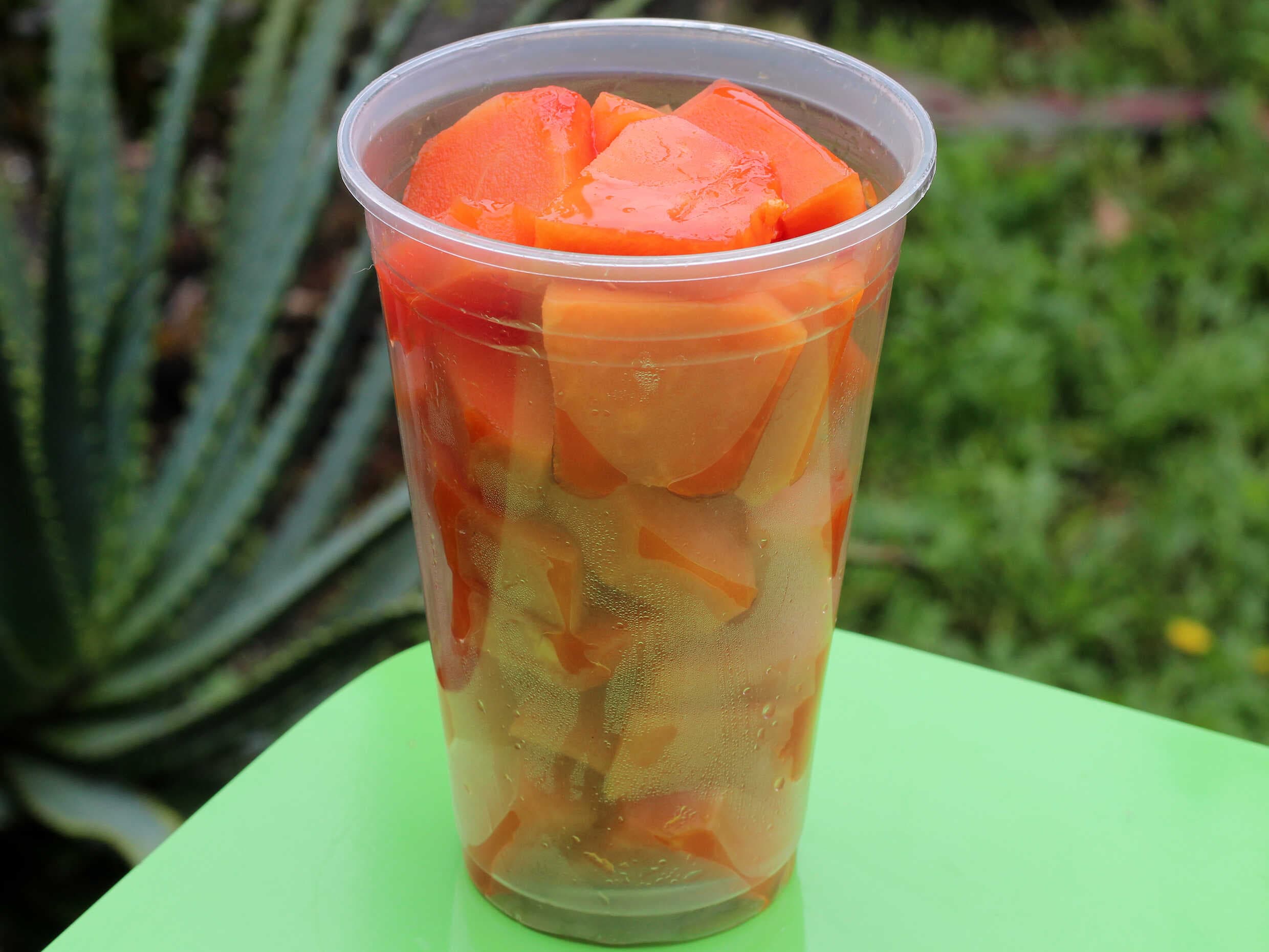 Vaso Papaya