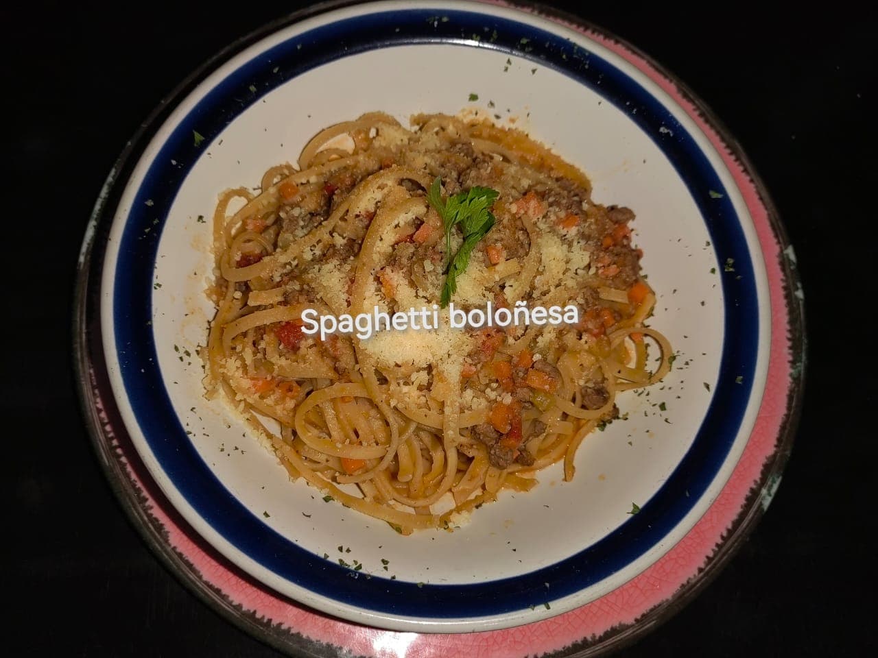 Spaghetti Boloñesa