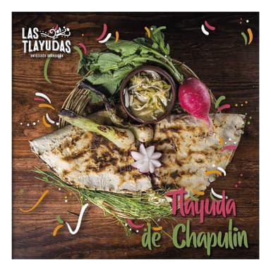 Tlayuda de chapulin