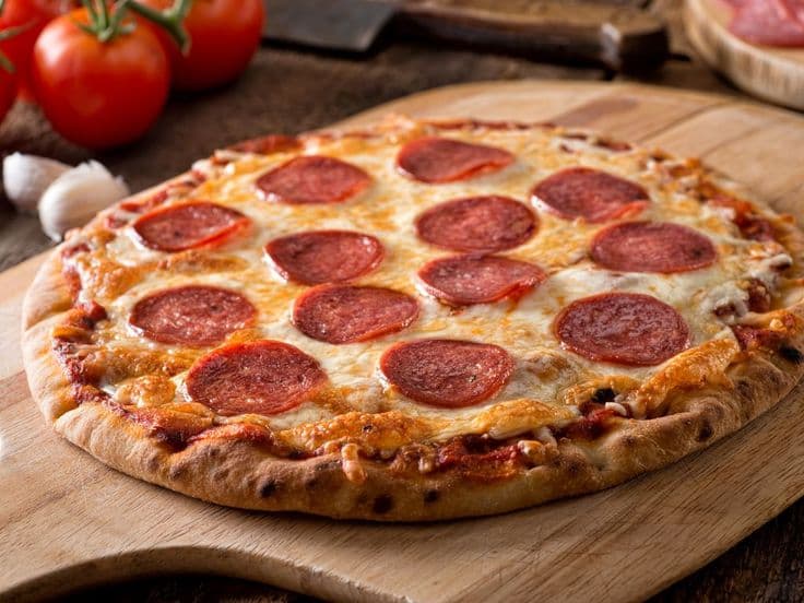 Pizzeta de Peperoni 22cm