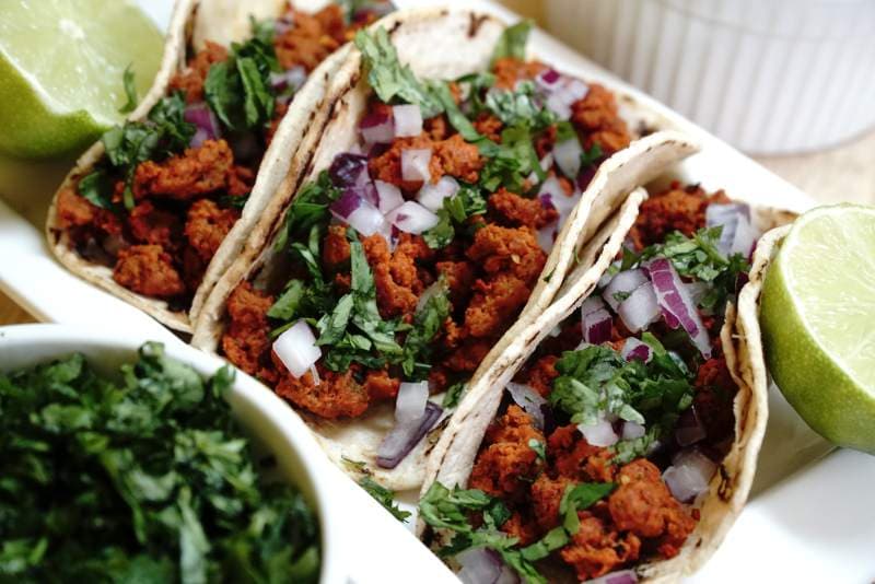 Taco de Chorizo
