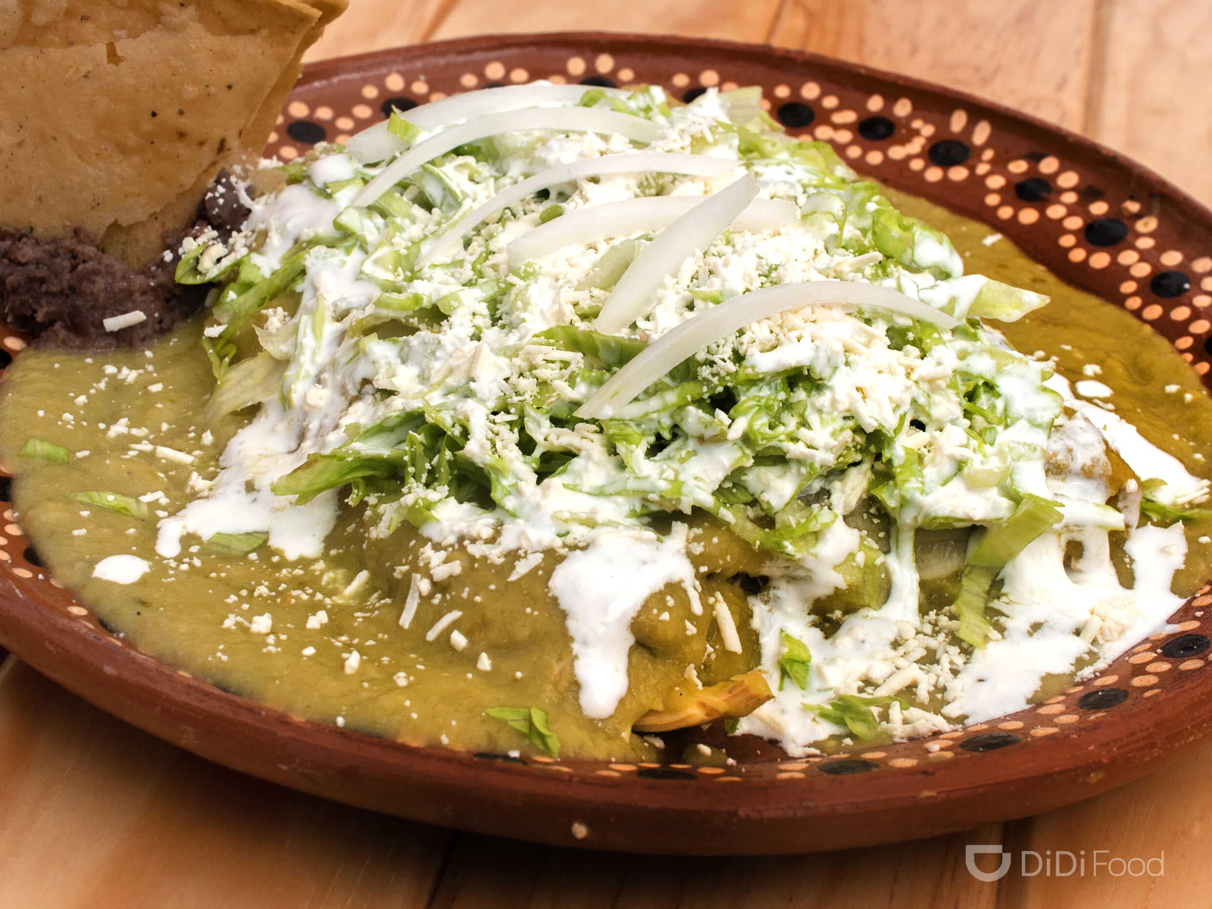 Enchiladas Verdes