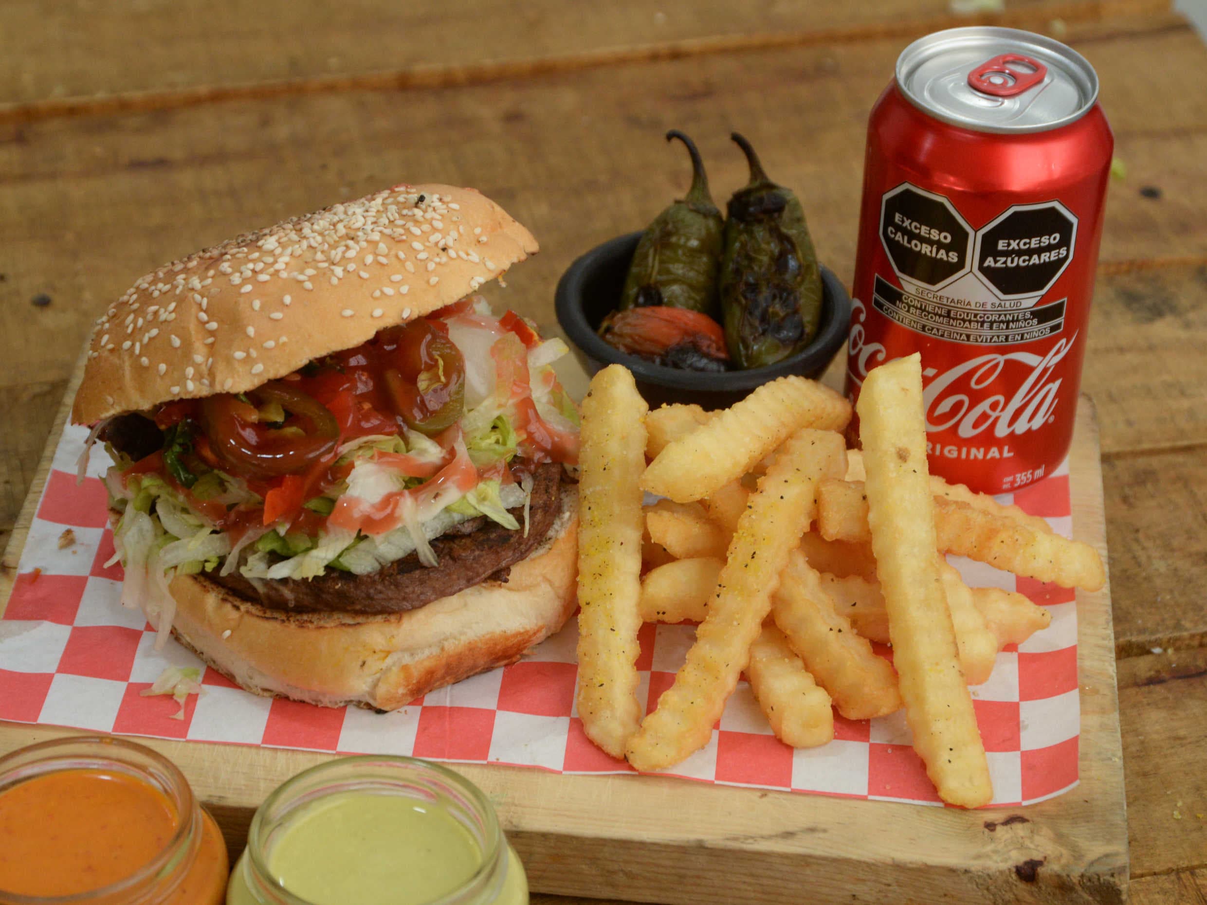Combo Burger Papas