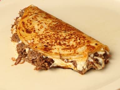 Burro especial con queso (tortilla dorada)