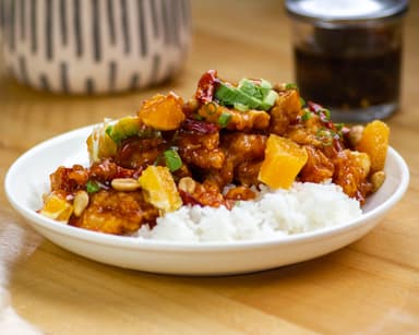 Tempura a la Naranja