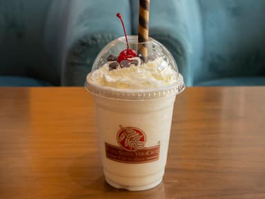Frappe de chocolate blanco