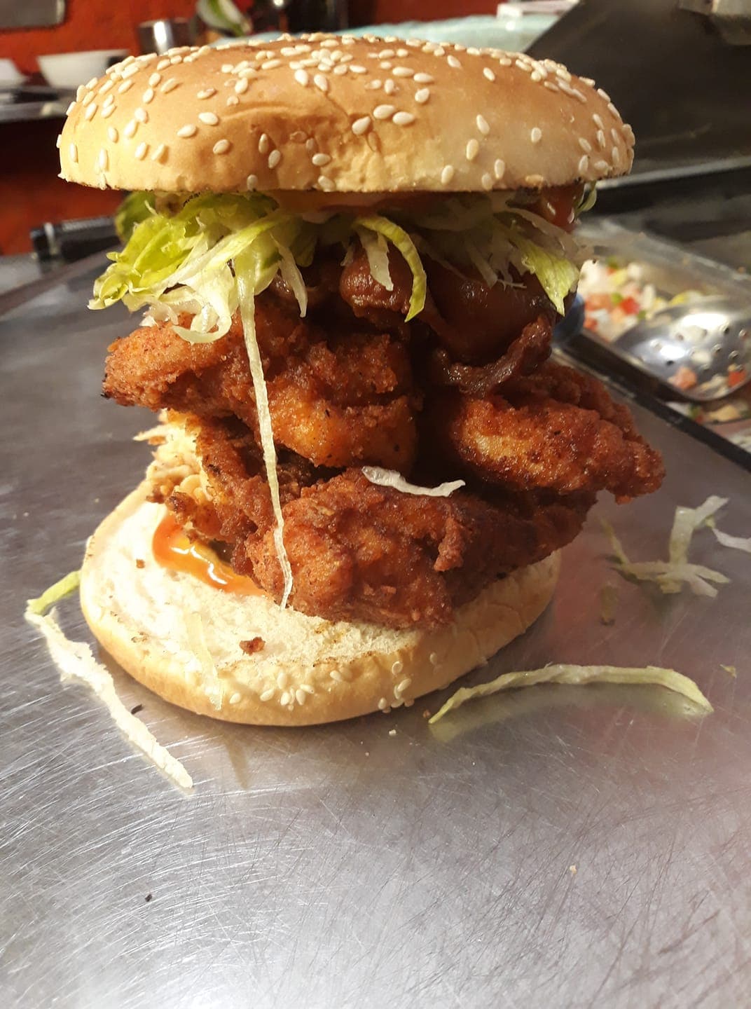 HAMBURGUESA DE POLLO