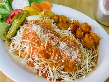 ORDEN DE 6 ENCHILADAS SENCILLAS