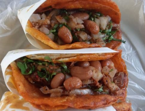 2 tacos + Consome