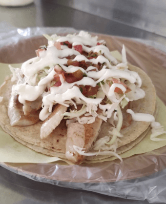 Taco Pescado sin Capear