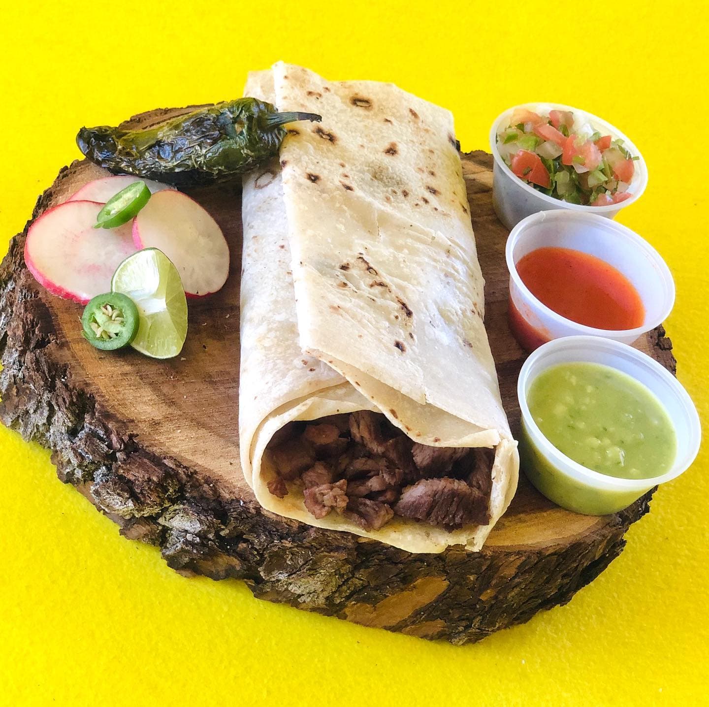 Combo Burro de Asada