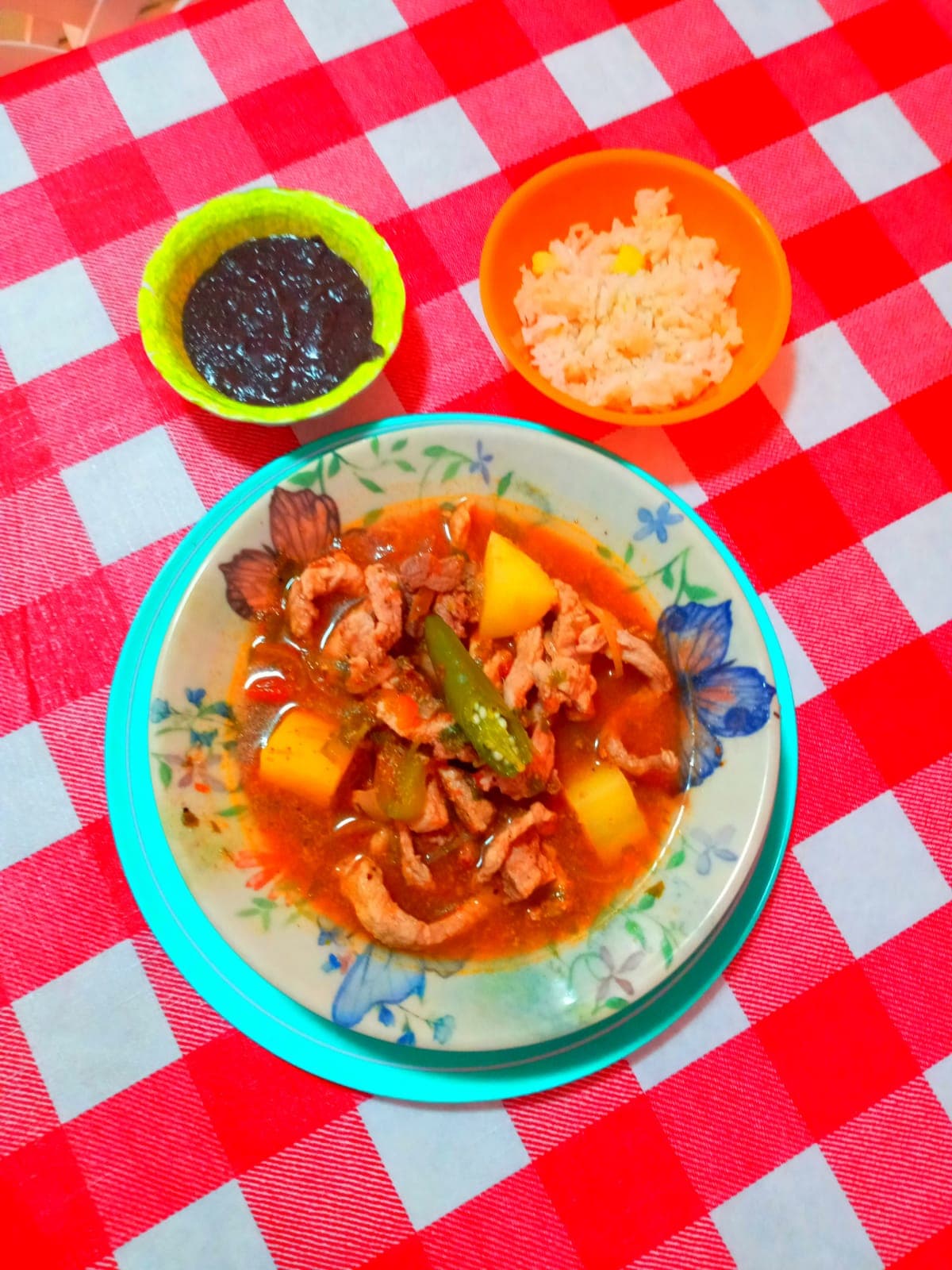 BISTEC de res a la cazuela