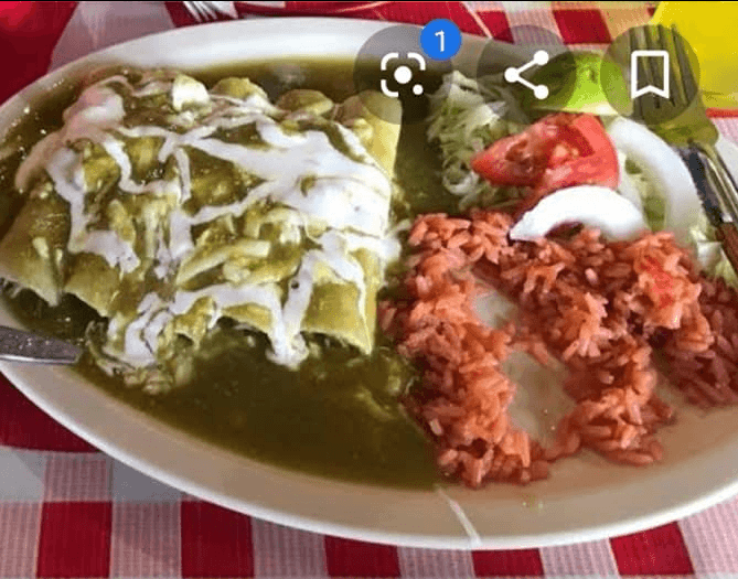 Enchiladas Verdes