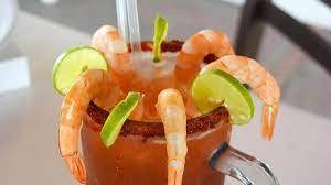 Clamato preparado c/camarón