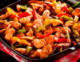 Fajitas de Pollo