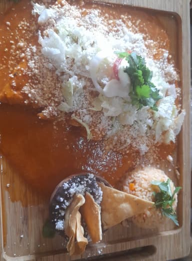 Enchipotladas de Pollo