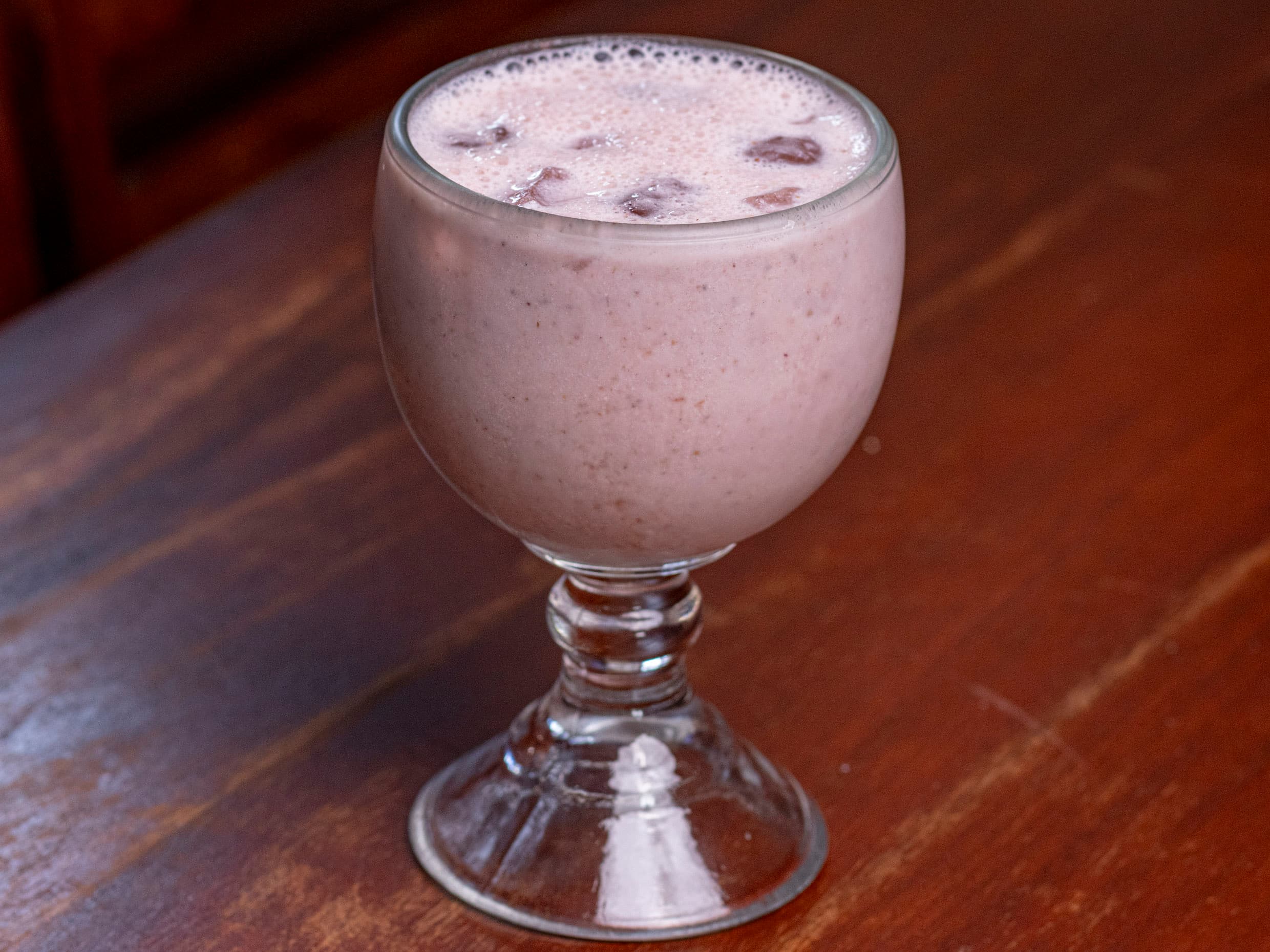 Fresa Jarra en Leche