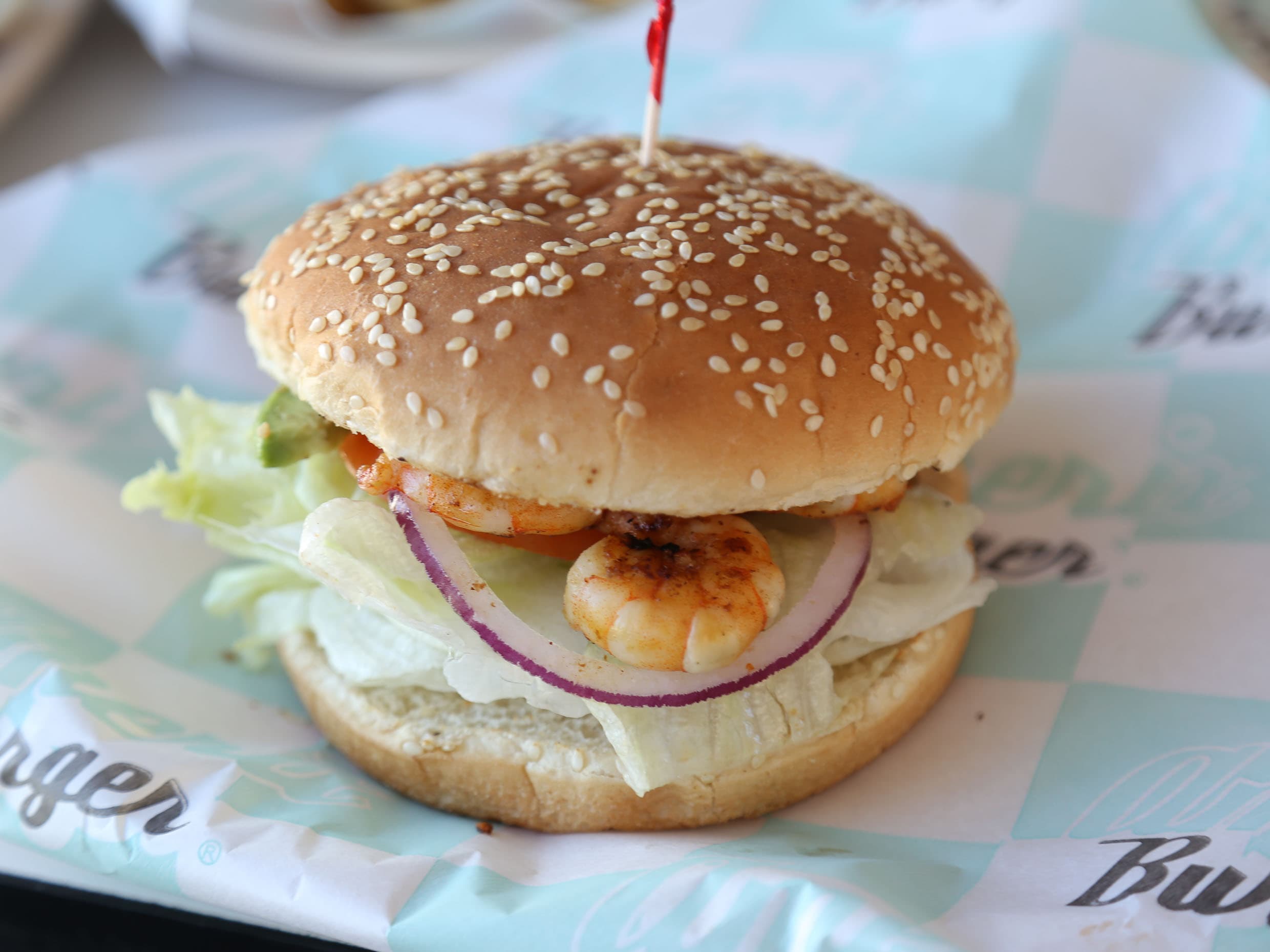 Hamburguesa Camarón