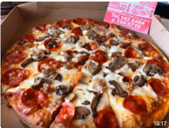 Pizza Mediana