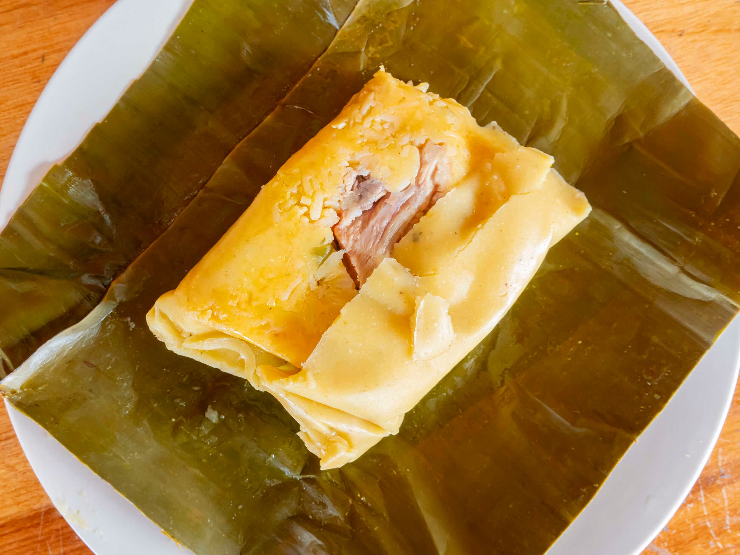 Tamal de Cerdo Piña