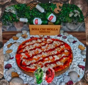 Pollo Tocineta E Bbq 6 Porciones 35 Cm