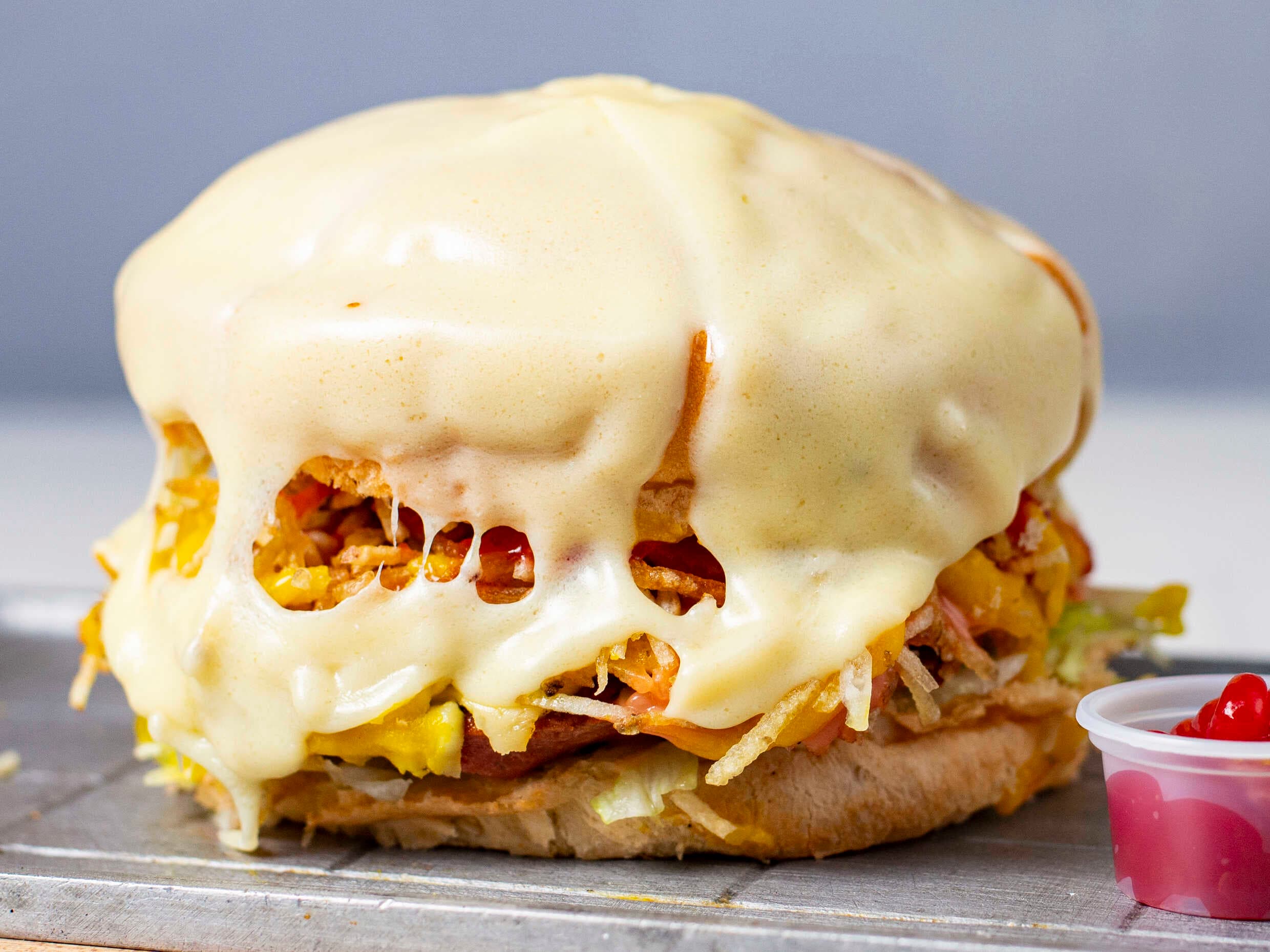 Hamburguesa Gratinada
