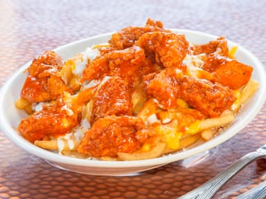 Papas con boneless