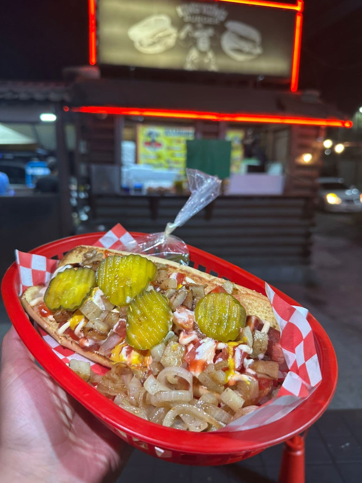 Hot Dog con Salchicha para Azar Jumbo