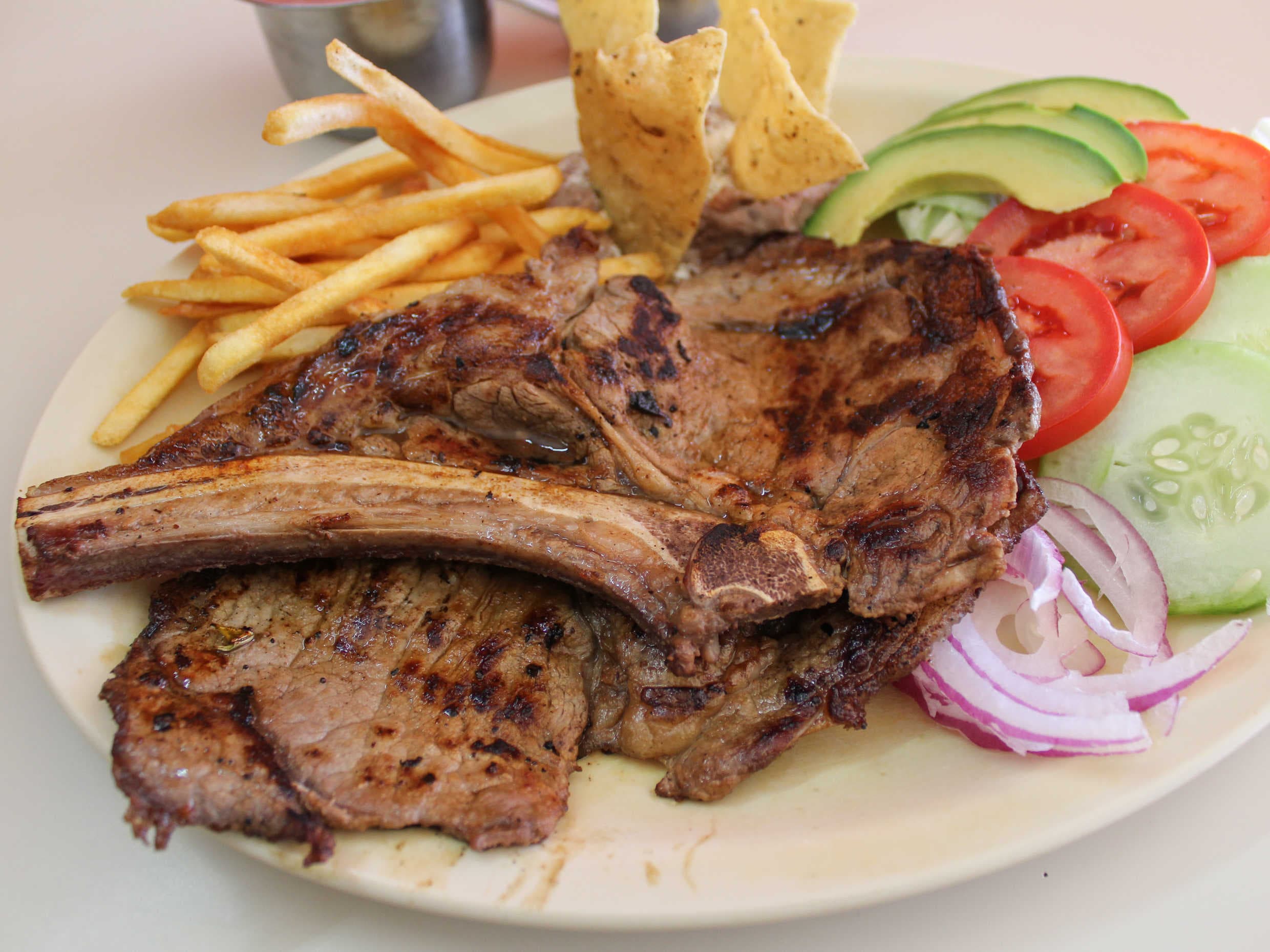 Kilo de arrachera con queso