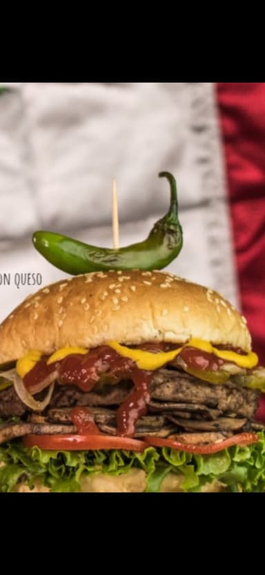 Hamburguesa con queso