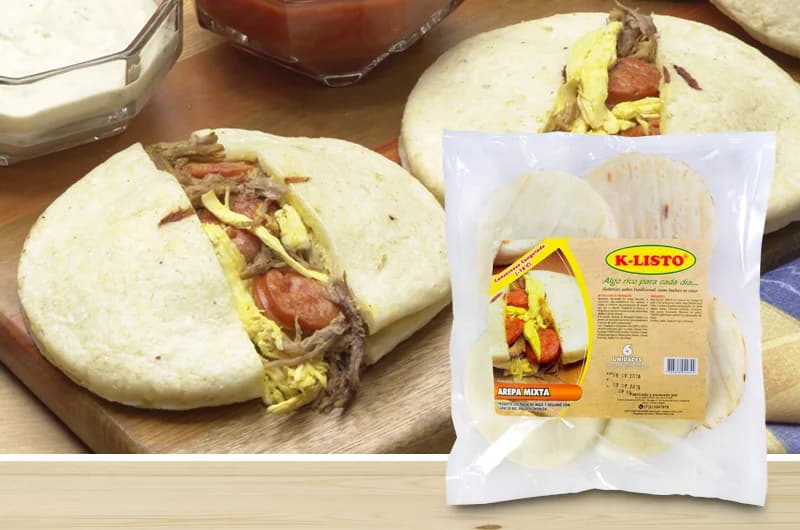 Arepa Mixta x 6