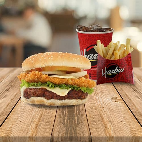 Combo Hamburguesa Doble Estación