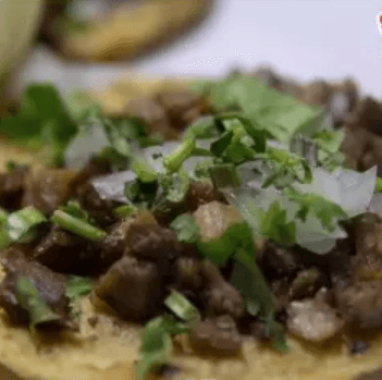 Taco de cachete