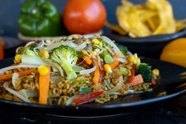 Arroz Vegetariano Familiar para 6 Personas