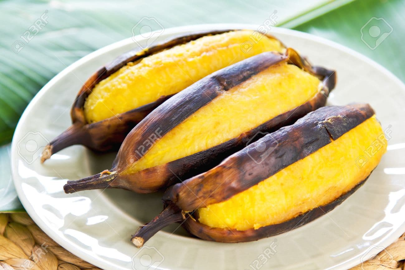 Platano Asado Pieza