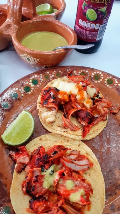 Taco Pastor c/Queso