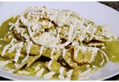 Chilaquiles Verdes.