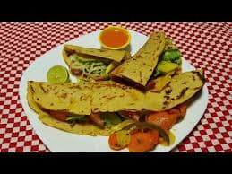 Quesadillas Grill con Adobada con 4