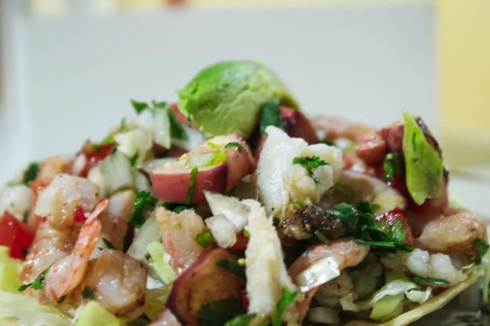 Ceviche de Camarón Chico